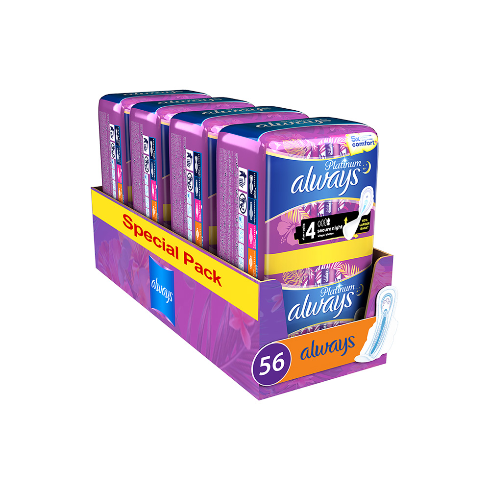 ALWAYS - PLATINUM Secure Night - 56τεμ.